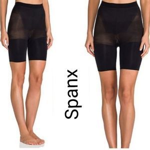 New Spanx ultra soft black short size extra large